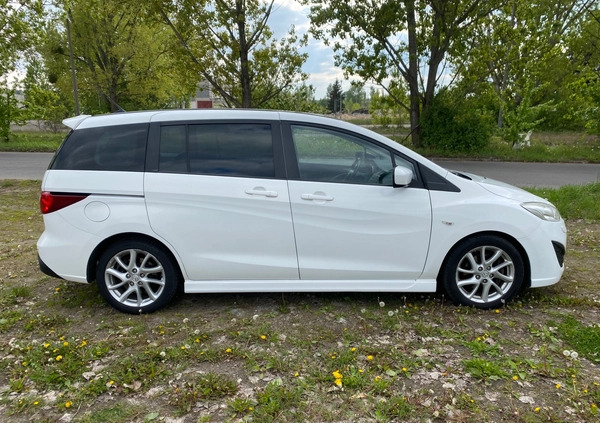 Mazda 5 cena 28000 przebieg: 236000, rok produkcji 2011 z Włocławek małe 121